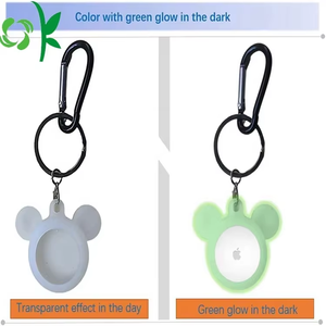 OKSILICONE - Funda Protectora <span class=keywords><strong>de</strong></span> Silicona Personalizada con Forma Encantadora Antipérdida para Mascotas, para Airtag, Funda Protectora <span class=keywords><strong>de</strong></span> Silicona - Product Image 4