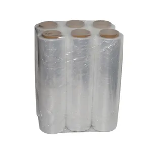 Dongguan Guangdong sertlik yumuşak LLDPE Shrink Wrap Film el ve makine gerilebilir nem geçirmez döküm işlenmiş