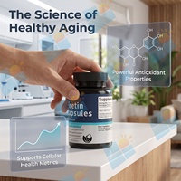 Capsules de Fisetin 1000mg OEM ODM Marque Privée – Complément pour la Santé Cérébrale et le Soutien de la Force – Poudre de Fisetin – Capsules de Fisetin