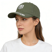Gorra de Béisbol Deportiva Unisex Casual para Adultos, Diseño de Camuflaje Verde, Bordado Personalizado con Parche de EE. UU., Ajustable, de Fábrica OEM