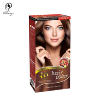 Crème colorante permanente pour cheveux roux, qualité professionnelle OEM, pour salon de coiffure