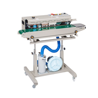 Machine de scellage verticale semi-automatique électrique KOEN DBF-1000A pour sacs en plastique avec dispositif de purge d'azote pour l'alimentation et les boissons