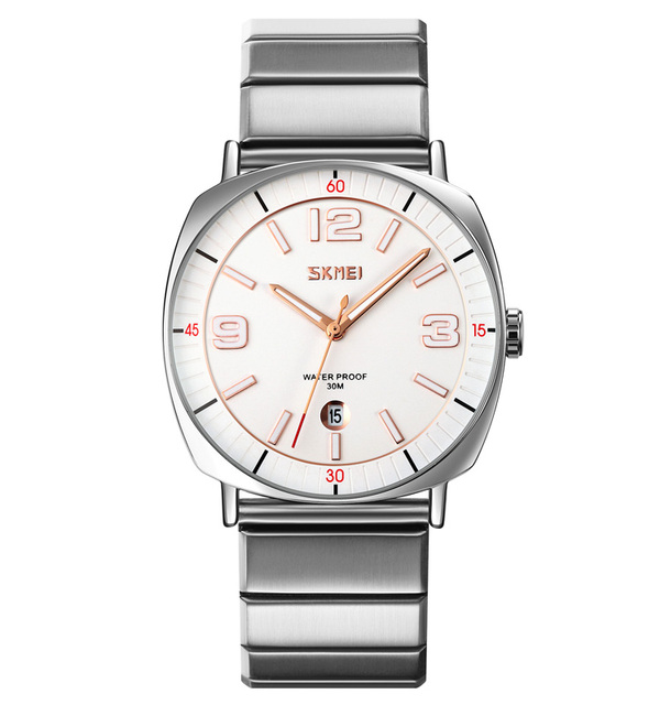 SKMEI 9280 Origin Brand Watches Men Wrist Luxury Business Stainless Steel Quartz Watch