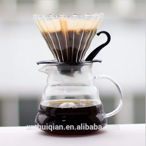 Tùy chỉnh khả năng chịu nhiệt đơn giản Thiết kế thủy tinh cà phê nón nhỏ giọt Hướng dẫn sử dụng cà phê nhỏ giọt đổ qua bộ - Product Image 6