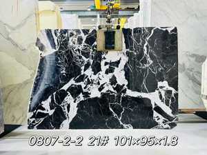 Elegante Mármol Negro Napoleón <span class=keywords><strong>Bulgari</strong></span> para Decoración Interior de Villas, Comedores, Baños y Salas de Estar - Product Image 3