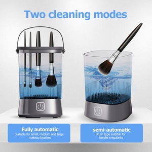 Machine automatique de nettoyage des pinceaux cosmétiques, outils de nettoyage des pinceaux de maquillage, nettoyeur électrique de pinceaux de maquillage - Product Image 2