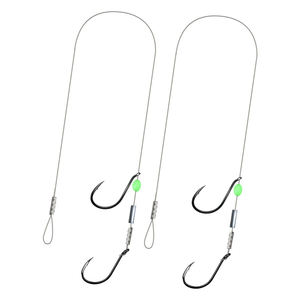 Ensemble <span class=keywords><strong>de</strong></span> pêche Sabiki ALPHA Luminous Mackerel à double hameçon avec fil <span class=keywords><strong>de</strong></span> pêche en eau salée - Product Image 6