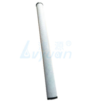 Cartouche filtrante en bloc de charbon de coco Lvyuan 10/20/30/40 pouces, pré-filtration 5 microns, cylindre 500L/heure, filtre à eau anti-odeurs