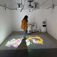 Système de projection interactive 3D au sol, jeu de projection laser immersif, écran de projection intérieur, jeux de projection interactifs pour enfants