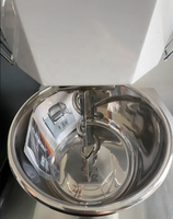 Mélangeur à spirale commercial 5L 10L 15L pour pâte à pizza et pain, capacité de 2KG 3KG 5KG 6KG de farine, machine à pétrir pour petites entreprises