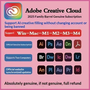 Suscripción de Activación de Software Original <span class=keywords><strong>Adobe</strong></span> All Apps Barrel 2025mac para Ps AI, Gráficos y Multimedia, Win/M4 - Product Image 3