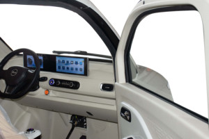 Veicolo Elettrico con Cabina Certificato EEC L6e, Mini Auto Chiusa per la Mobilità degli Adulti, Microcar a Nuova Energia Senza Patente - Product Image 5