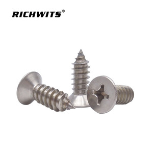 Tornillos Autorroscantes de Cabeza Plana Phillips de Acero Inoxidable Zhibo GBT846 para Madera - Product Image 5