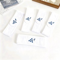 Bandeau de spa personnalisé avec logo pour femmes et filles, en microfibre, pour le soin de la peau, le lavage du visage et le maquillage
