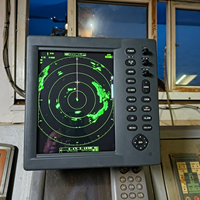 Radar de navigation maritime Marinelite avec écran LCD couleur de 10 pouces, 4 kW, 36 nm et affichage AIS