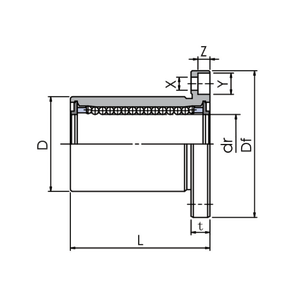 Guide linéaire de haute précision série SSLMK-DD SSLMK5DD-S SSLMK10DD-S à barillet court standard et montage à bride carrée pour machine CNC - Product Image 2