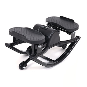 Side to Side U-Shaped Rock <strong>Stepper</strong> <strong>Machine</strong> with Digital Display, Workout <strong>Machine</strong> for Legs &amp; Glutes, 330 Lbs Capacity - Product Image 2