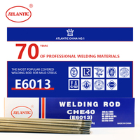 Varillas y Electrodos de Soldadura de Acero Atlantic, Certificados AWS A.5.1 E6013 OEM/ODM J421 para Estructuras de Acero de Buques, con 3 Años de Garantía