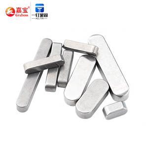 Teclas paralelas de acero inoxidable <span class=keywords><strong>DIN</strong></span> <span class=keywords><strong>6885</strong></span>, 6mm-120mm, extremos redondos, llaves paralelas, venta directa de fábrica - Product Image 6