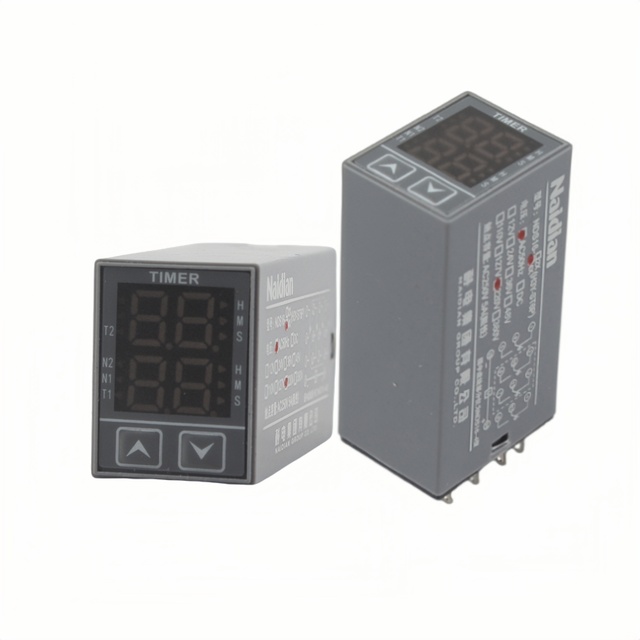 0.1S~99H 8Pins 14 Pins H3Y-4 AC DC 220V Digital Time Control Relay