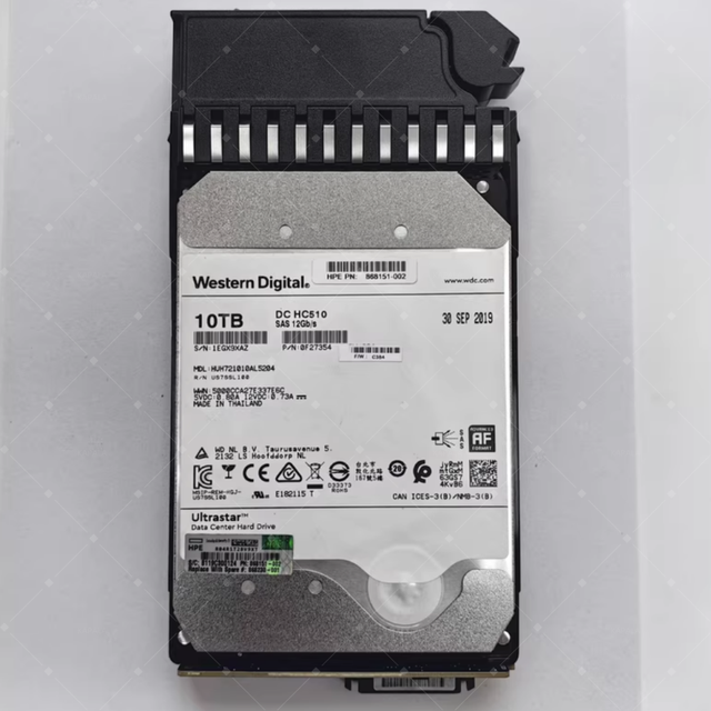 -E MSA P9M82A 10TB Internal HDD 7200RPM 3.5in SATA Aluminum Alloy Shell 224MB Cache Refurbished Server