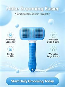Hot Sale OEM Manufacturer Comb Grooming Hair Remove Dog Grooming <b>Brush</b> <b>Pet</b> <b>Brush</b> <b>Brush</b> for <b>Pets</b> <b>Pet</b> China Supplies - Product Image 5
