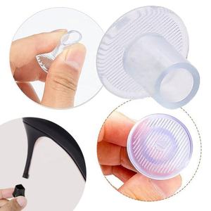 Protectores de Tacón Transparentes Negros, Cubiertas para Tacones, Tapones para Tacones Altos, para Bodas y Eventos al Aire Libre - Product Image 3