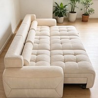 Nouveau design de canapé modulaire moderne en tissu pour salon, meubles d'intérieur fabriqués en usine, personnalisable