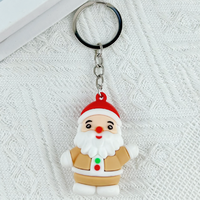 Popüler Elmas İşlemeli Metal El Sanatları Noel Anahtarlığı, Sırt Çantası Çantası Çocuklar için En Çok Satan Çan Anahtarlık, Tatil Partisi Hediyelikleri