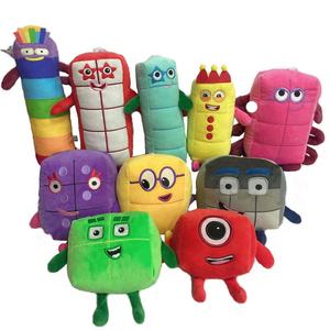 Wholesale Promotional Plush Robot Toys Big Games Plush Toys Cute Stuffed Animals Toys Soft Plush Numbers