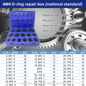 Bộ Dụng Cụ Sửa Chữa Vòng Đệm Cao Su Dạng Vòng Đệm <span class=keywords><strong>O</strong></span>-<span class=keywords><strong>ring</strong></span> Tiêu Chuẩn Mỹ AS-568A Tiêu Chuẩn Nhật Bản Dòng P - Product Image 5