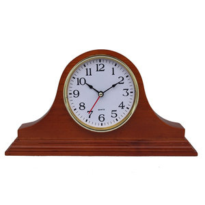 Classic Vintage Old Style <strong>Westminster</strong> <strong>Chime</strong> Wooden Mantel <strong>Clock</strong> for Table Desk - Product Image 2
