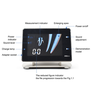 Alat ukur panjang saluran akar, peralatan gigi Endo Motor dengan pencari lokasi <span class=keywords><strong>Apex</strong></span> - Product Image 6
