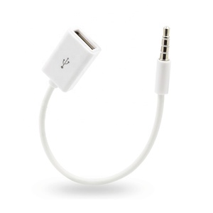 Cable Adaptador de Audio de 3.5mm a <span class=keywords><strong>USB</strong></span> 2.0 para Auto, MP3, Altavoz, Memoria <span class=keywords><strong>USB</strong></span>, Accesorios - Product Image 5