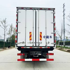 8x4 40ft boîte réfrigérée bon marché <span class=keywords><strong>camion</strong></span> de refroidissement <span class=keywords><strong>camion</strong></span> congélateur utilisé avec le Offre Spéciale de réfrigérateur Thermo King - Product Image 2