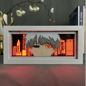 Lampe LED de nuit 3D en ABS personnalisée de haute qualité, émission multicolore, figurines d'<span class=keywords><strong>action</strong></span> anime modernes - Product Image 4