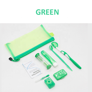 Kit Portátil <span class=keywords><strong>de</strong></span> Cuidado Dental y Ortodóntico, Instrumentos Quirúrgicos Manuales, Set <span class=keywords><strong>de</strong></span> Viaje para Limpieza Dental e Interdental - Product Image 2