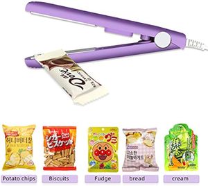Nouvel Arrivage – Mini Scelleuse Électrique Portable en Plastique pour Cuisine Domestique, Idéale pour Sacs et Sachets - Product Image 1