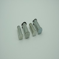 Goupille à tête plate avec joint torique et clip de retenue en acier rainuré, quincaillerie industrielle, OEM personnalisé, vente en gros