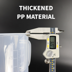 Misurino in Plastica PP Rinforzato con Scala, Cilindro Graduato per Uso Domestico e Pasticceria, Strumento di Misurazione per Negozi di Tè al Latte - Product Image 5