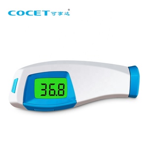 Thermomètre infrarouge numérique pour température corporelle de bébé Mesure de la fièvre des pistolets Thermomètre frontal IR LCD <span class=keywords><strong>sans</strong></span> <span class=keywords><strong>contact</strong></span> pour enfants adultes - Product Image 1