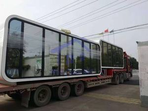 Contenedor Modular Prefabricado de 20 pies/40 pies para Oficina, Casa Portátil Tipo Cápsula Espacial, Mini Cabaña - Product Image 6