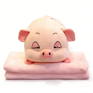 Peluche de cerdo personalizado, cerdo de peluche, cerdo de peluche rosa, almohada de cerdo adorable - Product Image 3