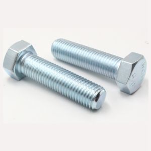 Pernos de Cabeza Hexagonal M12 <span class=keywords><strong>M18</strong></span> M24 de Acero al Carbono/Acero Inoxidable, Zincados, CLASE 4.8 8.8 10.9, Sustitución General y Arbitraria para Cualquier Perno - Product Image 3