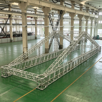 Estructura de Aluminio Plegable Portátil 6061-T6 de 400 mm, Estructura Resistente para Escenarios, Eventos, DJ, Exhibiciones, Conciertos y Negocios