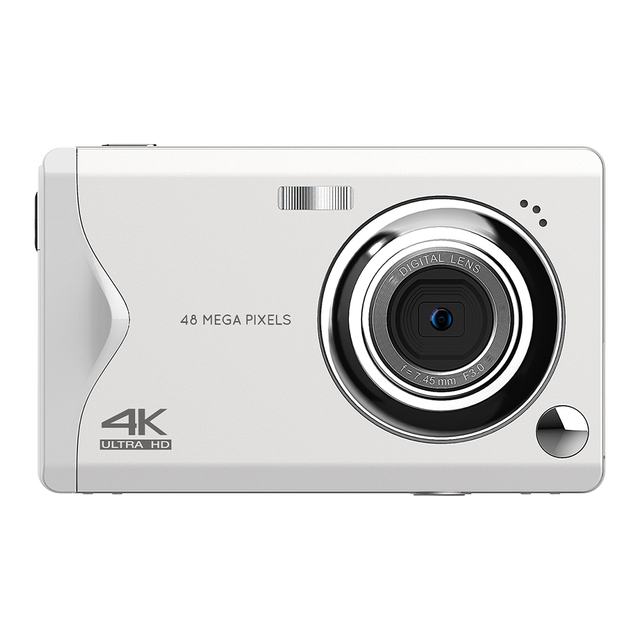 Portable 48MP HD Mini DSLR Toy Camera Compact Autofocus Mirrorless Digital Camcorder for Kids Professional 4K Digital Cameras