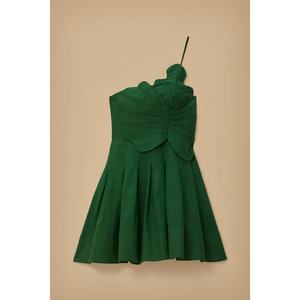 Nuevo Vestido Mini Floral Casual para Vacaciones, Diseño sin Tirantes, Espalda Descubierta, Escote Cruzado, Sexy - Product Image 1