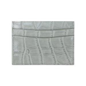 슬림 pu 가죽 신용 카드 홀더 ID 카드 홀더 개인화 된 가죽 명함 홀더 로고가있는 남녀 공용 - Product Image 2