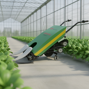 Mini Raccoglitrice Elettrica Semovente per Porri con Posizionamento Uniforme dei Residui e Ampia Copertura di Area - Product Image 5