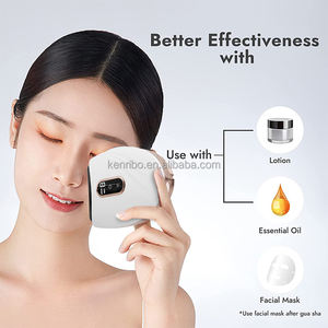 Haushalts Gua Sha Board Rotlicht Gesichts kratz instrument Hals Gesichts körper Haut lifting Massage gerät Verbessert die Absorption der Hautpflege - Product Image 2